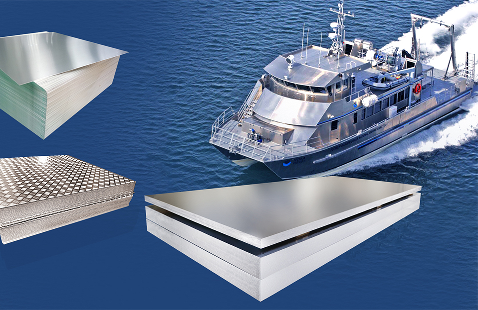 輪船、游艇用鋁板卷解決方案